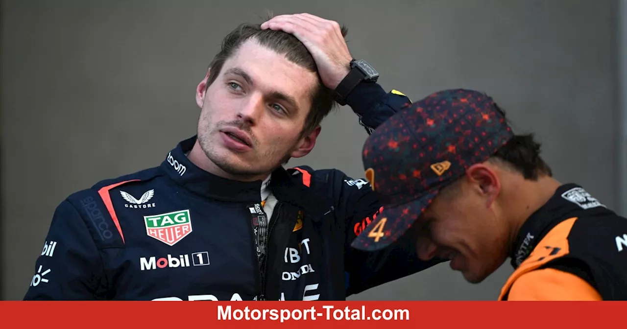 Max Verstappen: Red Bull 'gar nicht gut genug' für seine Ergebnisse