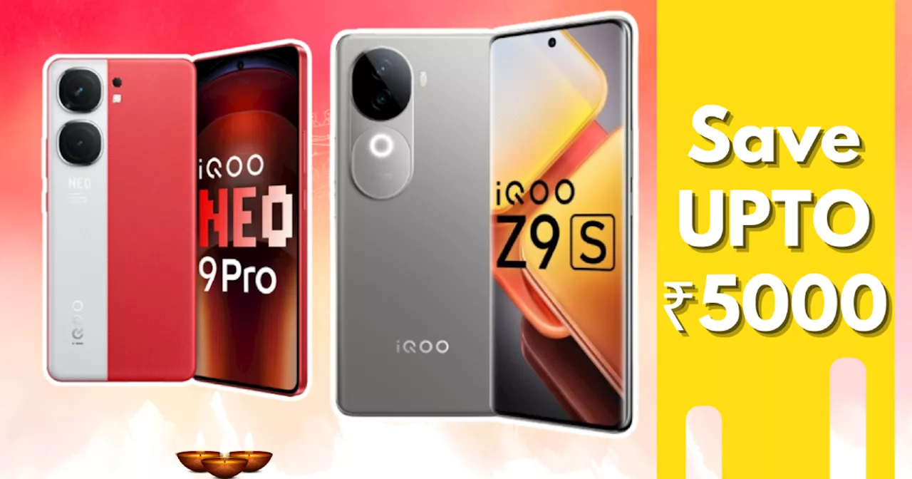 Amazon Great Indian Sale में गिर चुकी है टॉप iQOO Smartphone की कीमत, मिल रही है 5000 तक की भारी छूट