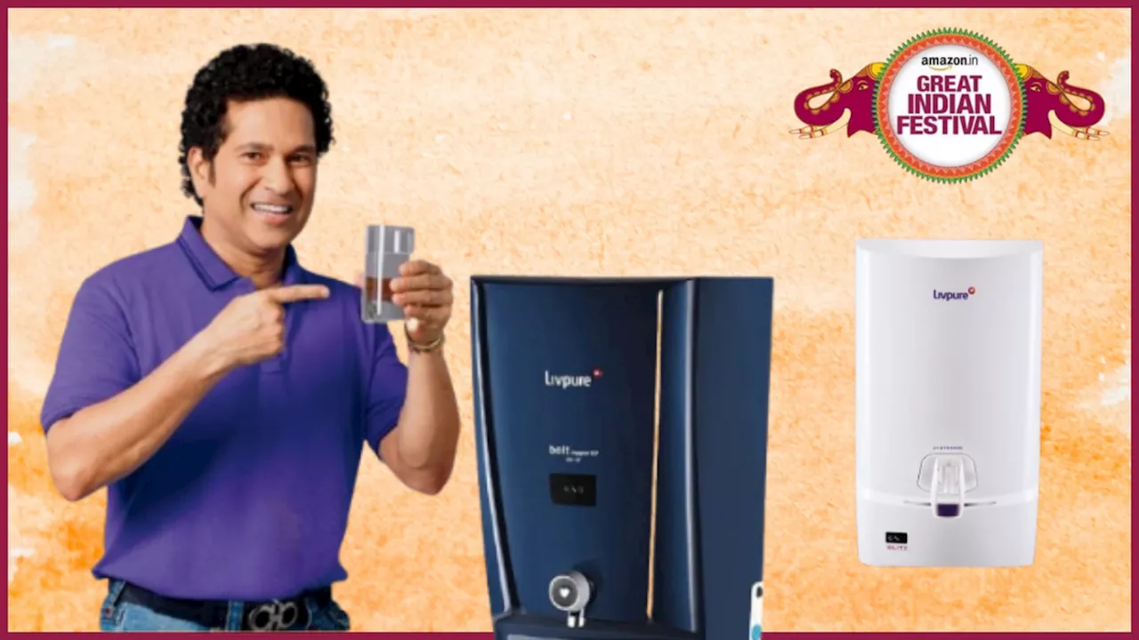 Amazon Festival Sale 2024 में मिल रहा झोला भर डिस्काउंट, 47% छूट में ऑर्डर करें Livpure Water Purifier