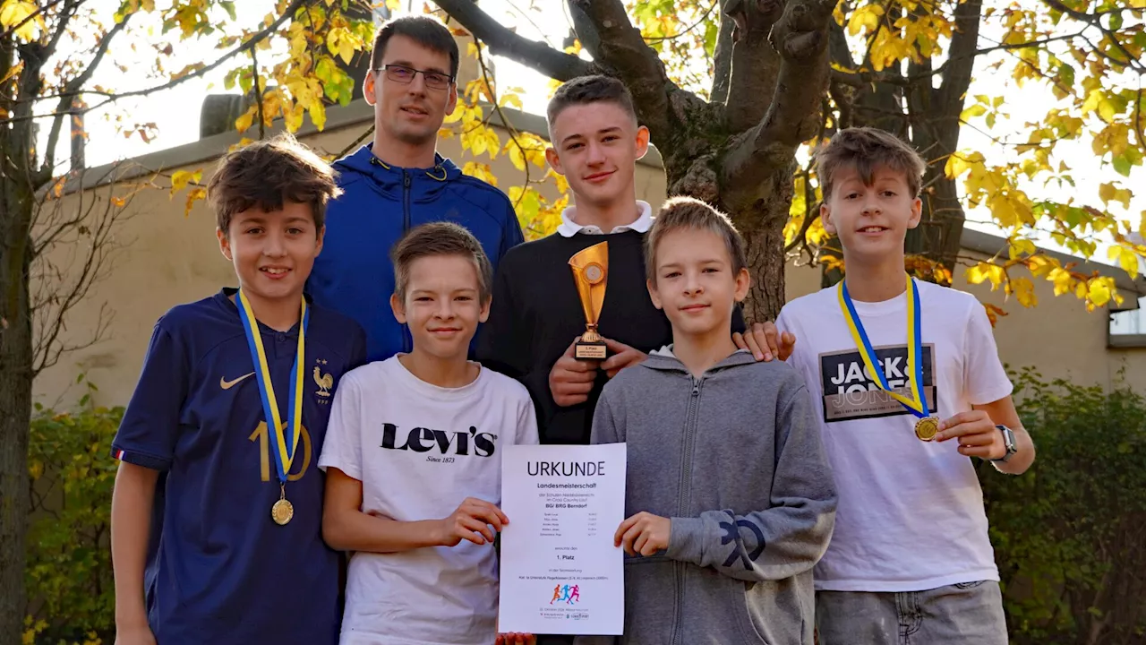 Cross-Country Landesmeister-Titel für Gymnasium Berndorf