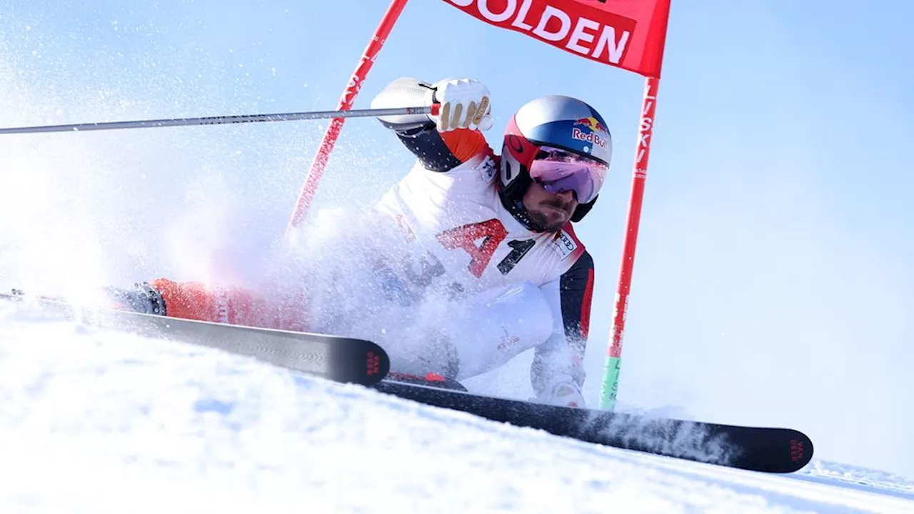 Skilegende Hirscher debuteert namens Nederland met 23ste plaats in wereldbeker