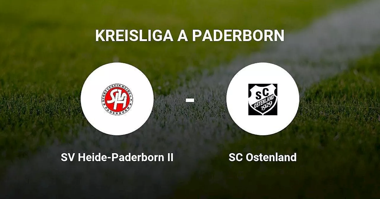 Heimsieg für SC Ostenland gegen SV Heide-Paderborn II