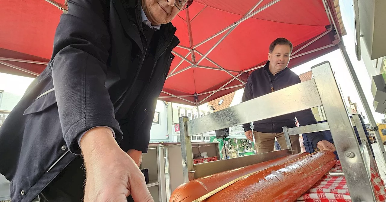 Lübbecker Wurstmarkt macht wieder Lust auf Schlemmen und Einkaufen