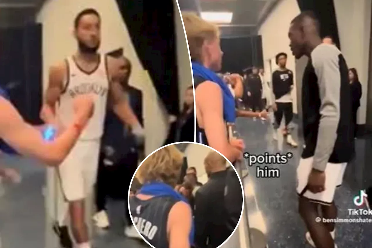 Ben Simmons, Dennis Schroder snap back at heckler in tense confrontation