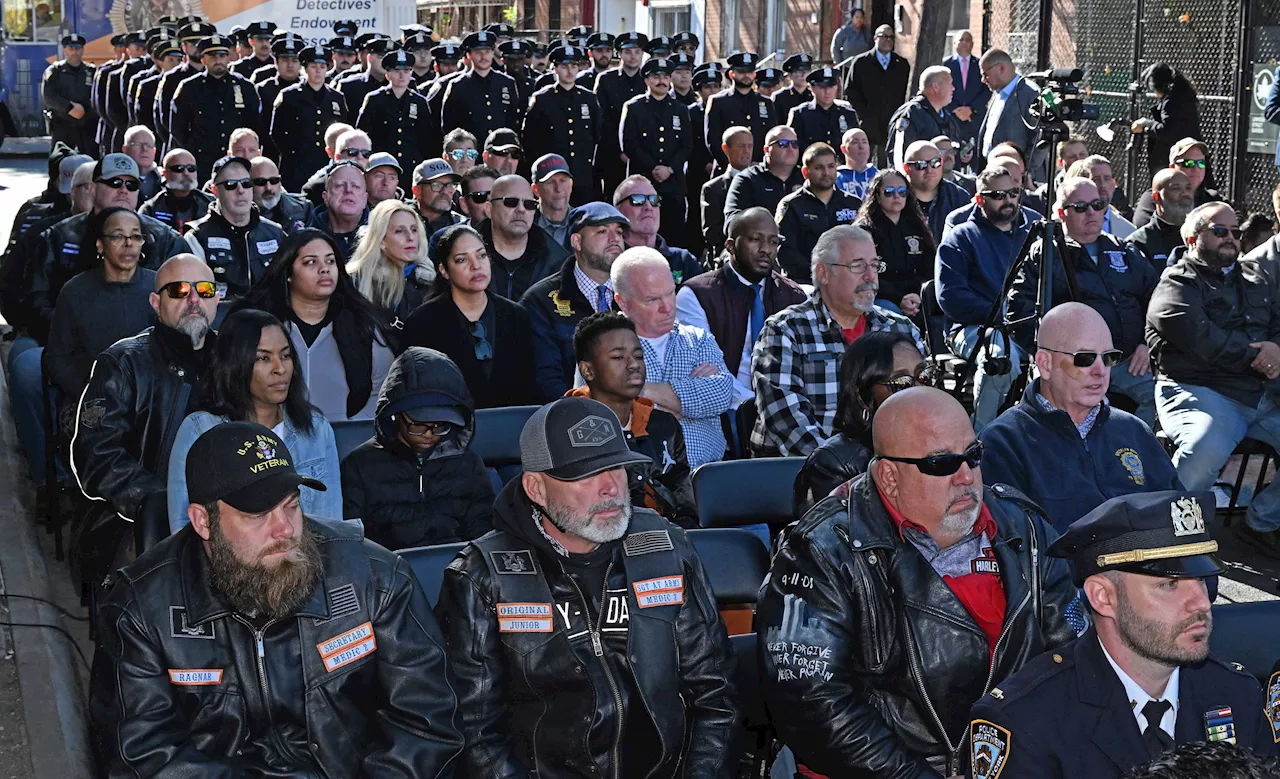 Brooklyn street renamed after decorated cop gunned down during 2011 robbery