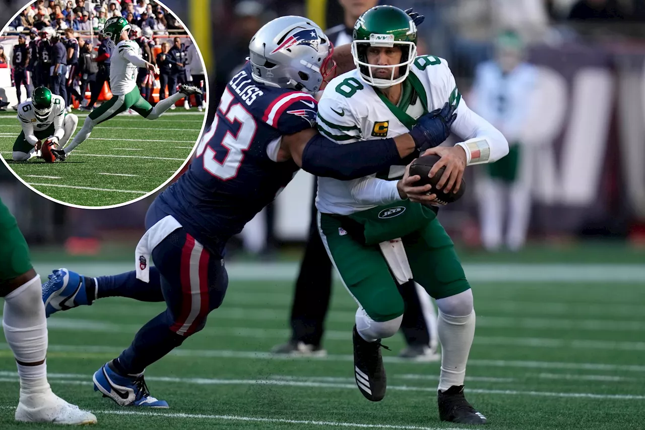 Jets' season on life support with loss to lowly Patriots on last-minute touchdown