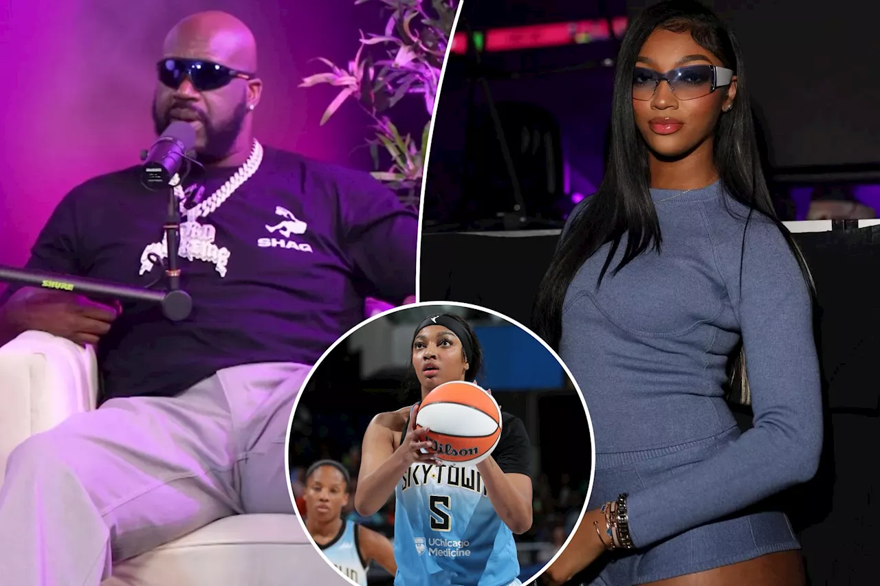 Shaq sparks backlash for 'creepy' comment to Angel Reese about her 'little ass shorts'