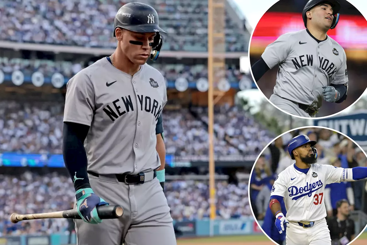 Yankees fall into 2-0 World Series hole to Dodgers as last-gasp rally falls short in painful loss