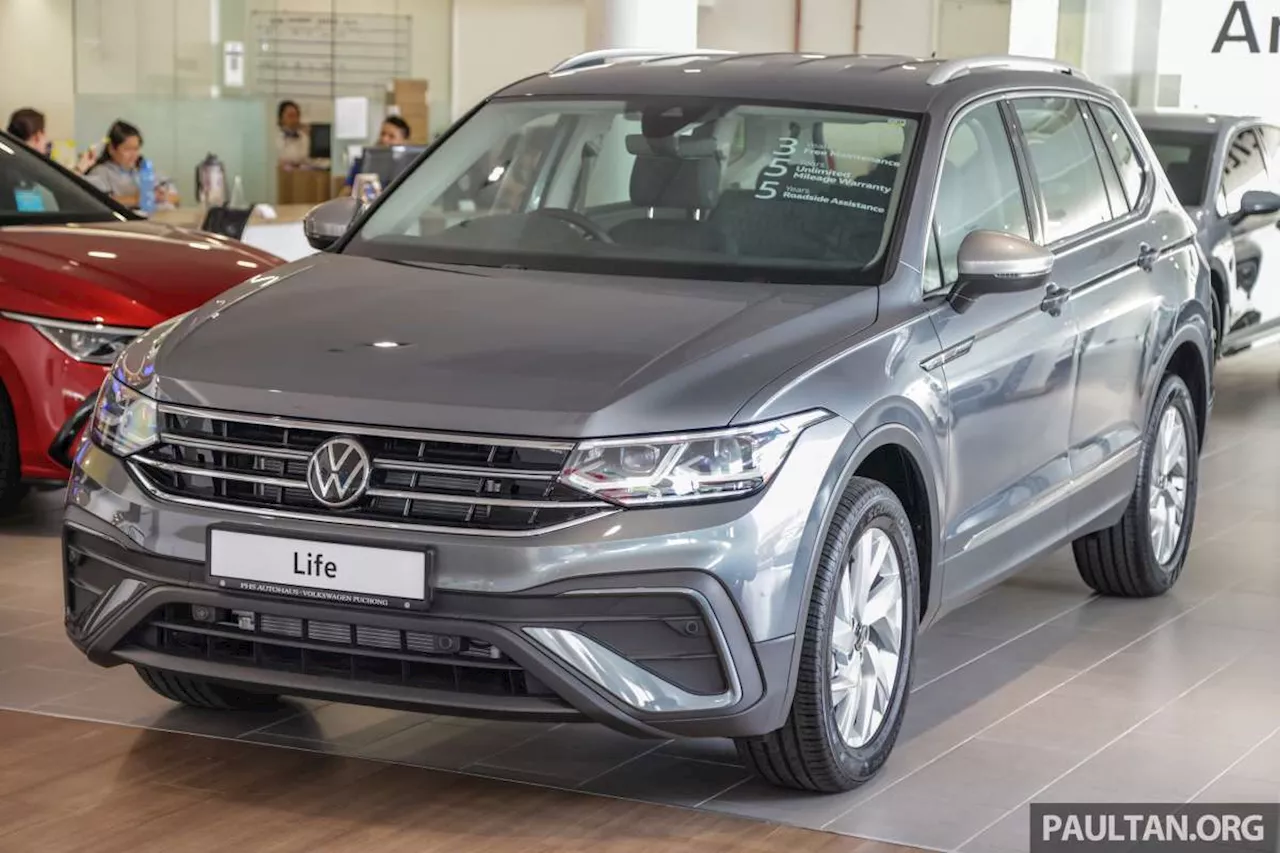 Volkswagen Tiguan Allspace Life SUV now priced at RM160,590 – RM13k cheaper, deliveries from Jan 2023