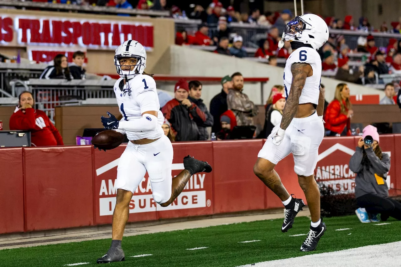 Penn State safety Jaylen Reed's pick-6 a 'huge morale booster' in win at Wisconsin