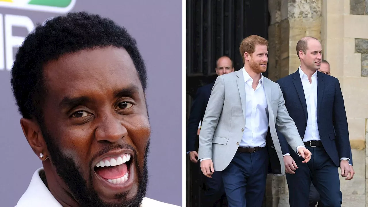 So besessen war P. Diddy von Prinz William und Harry