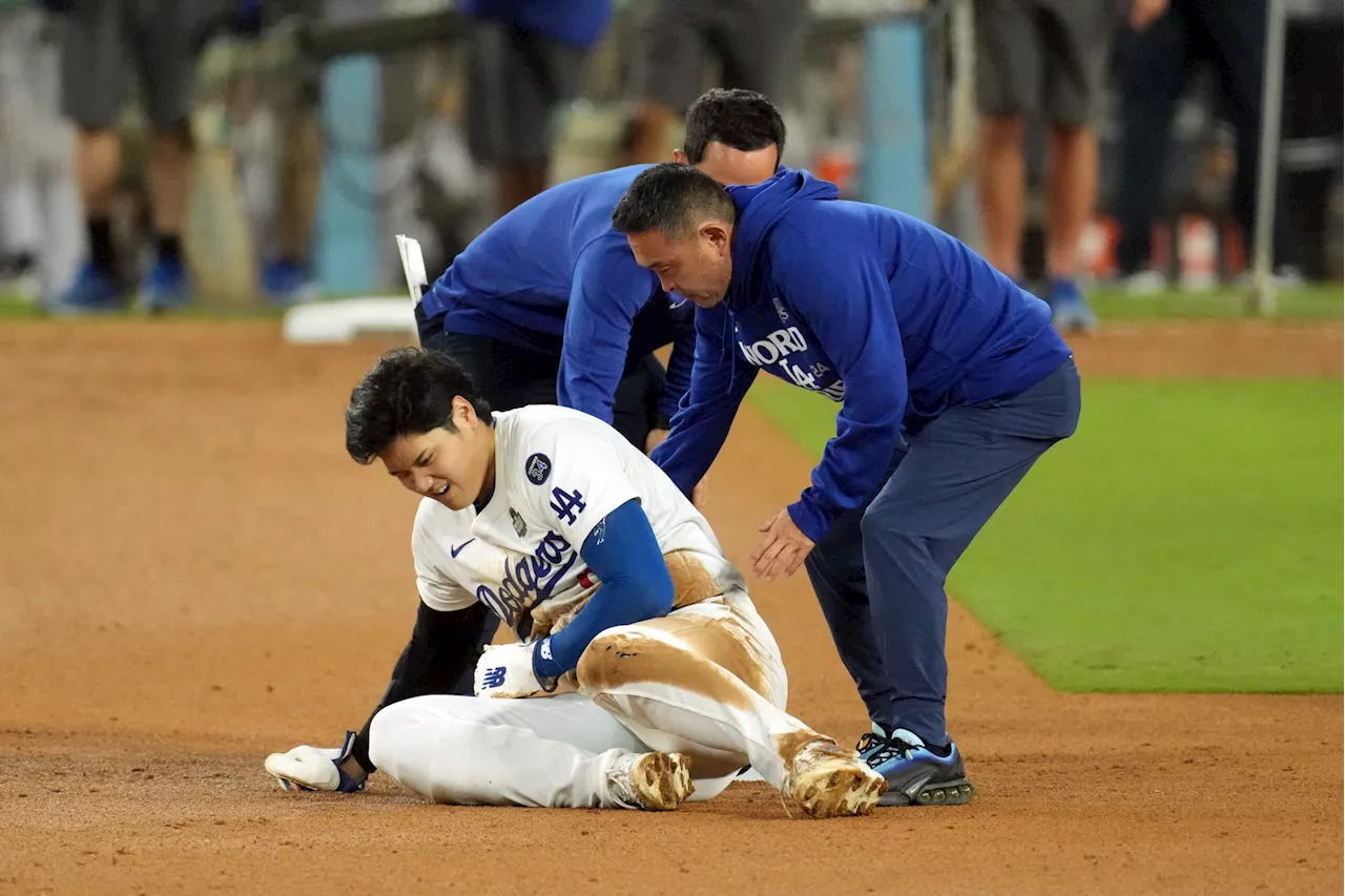 Ohtani injured as Dodgers thwart Yankees comeback, lead World Series 2-0