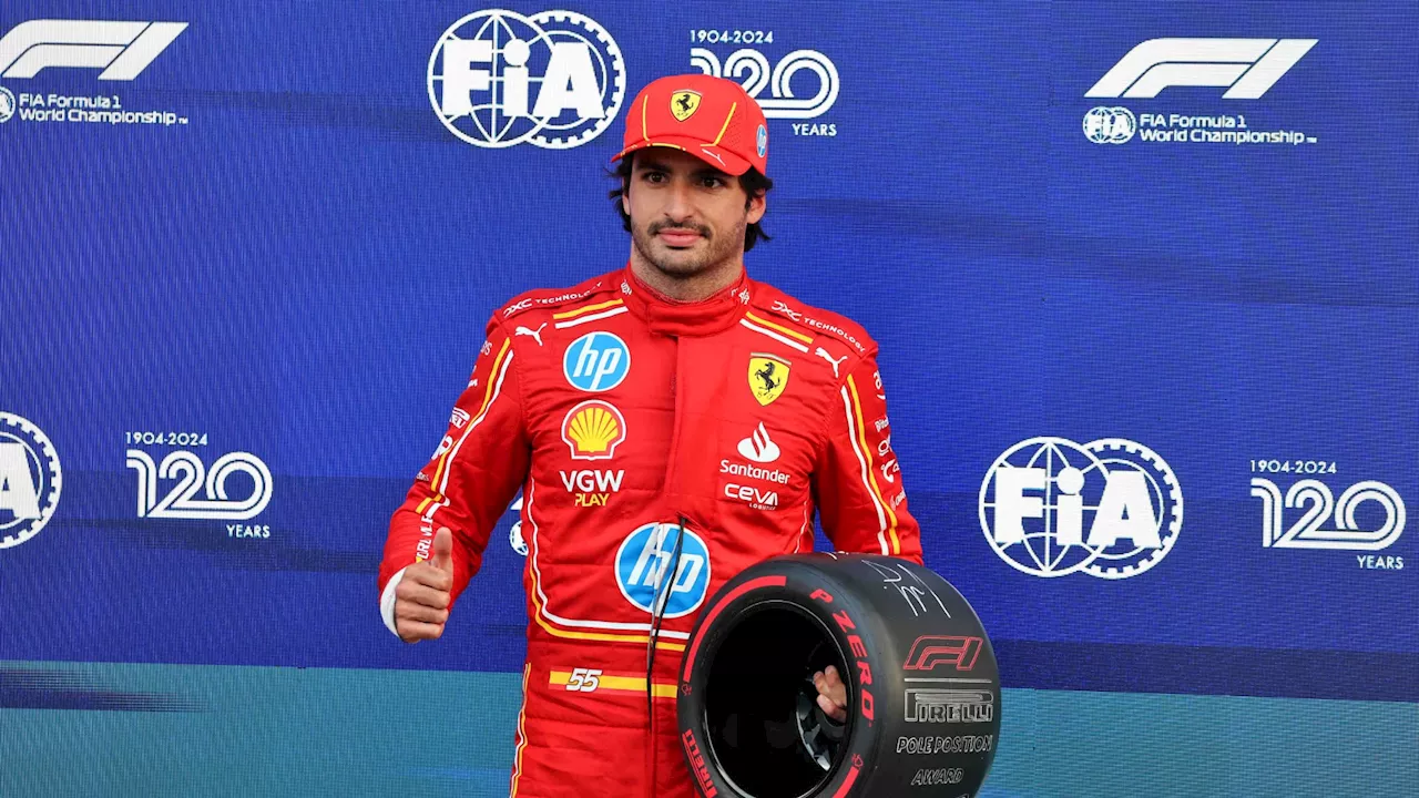 GP du Mexique: Carlos Sainz partira en pole position, devant Verstappen et Norris