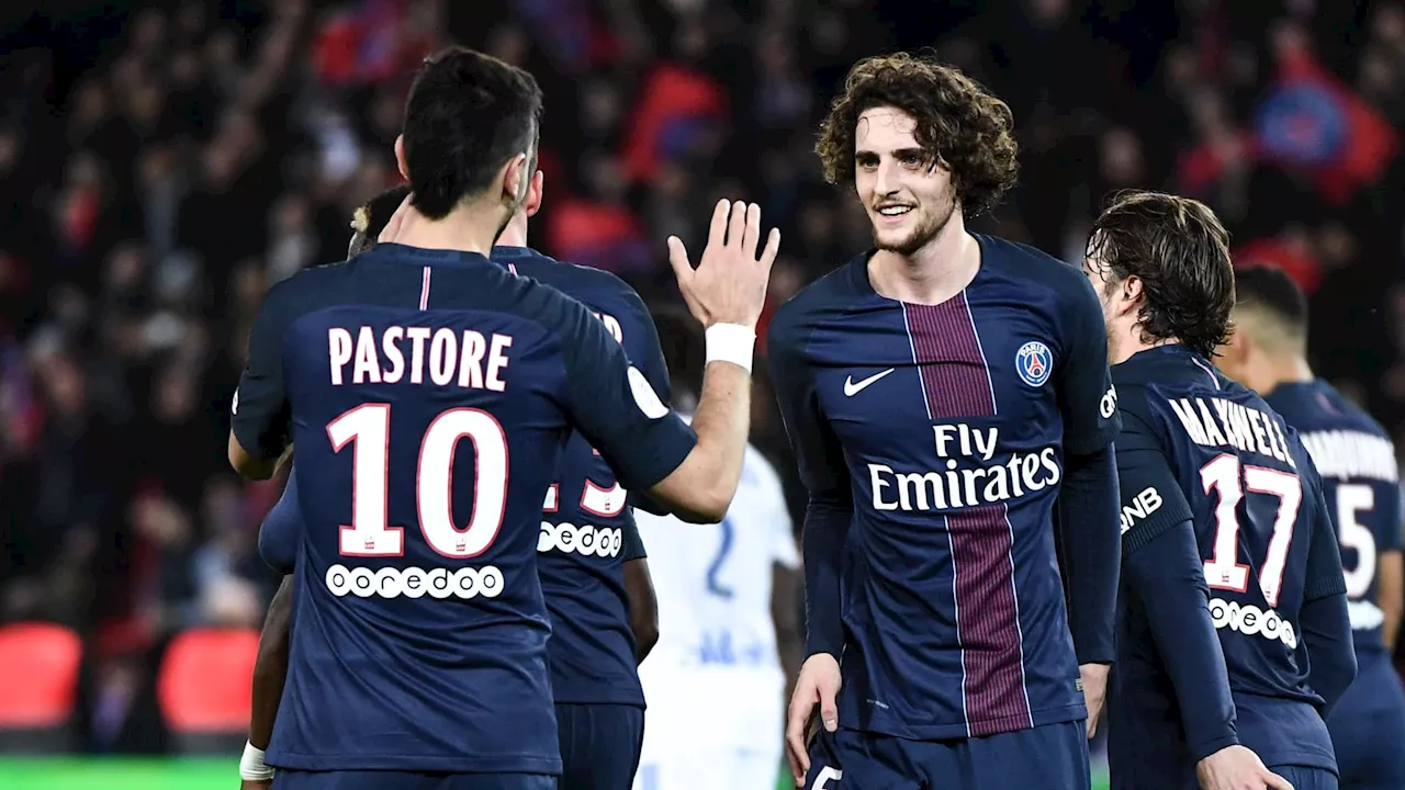 OM-PSG: le message de Javier Pastore pour Adrien Rabiot après son changement de camp