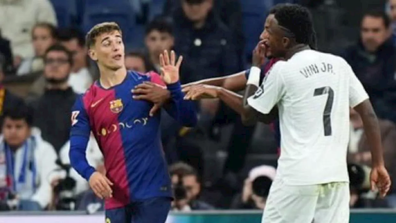 Real-Barça: le chambrage humiliant de Gavi à Vinicius en plein match