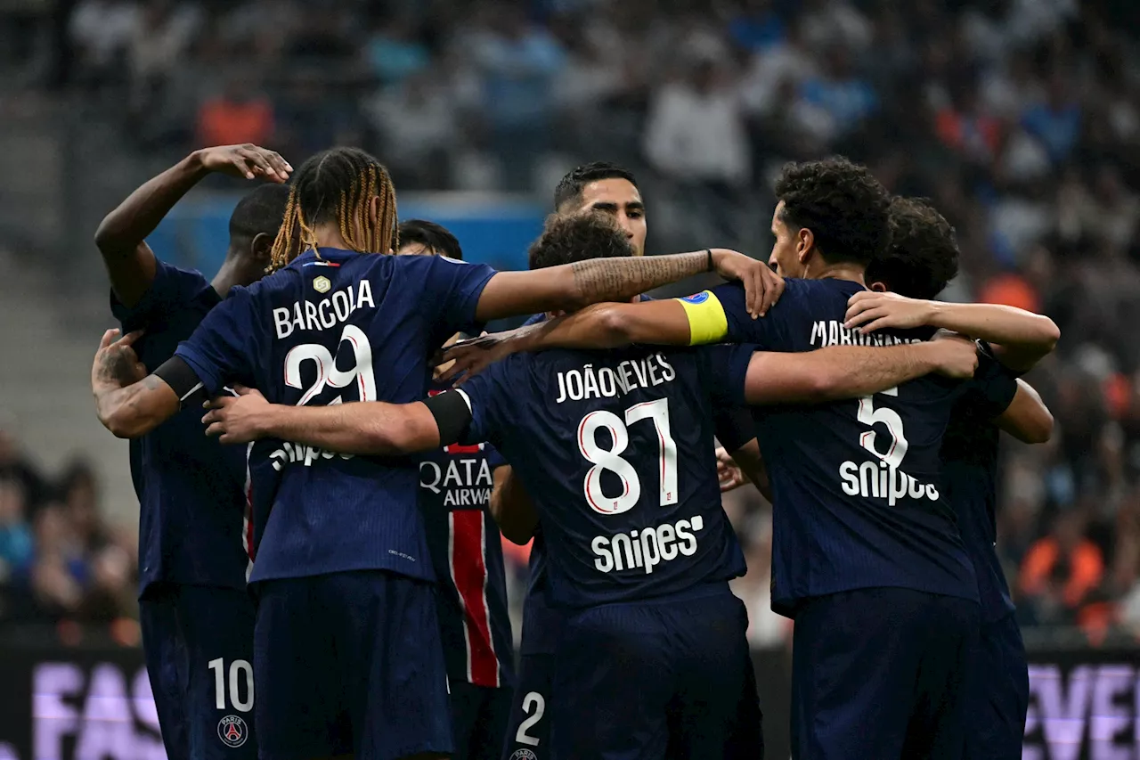 OM-PSG : réduit à 10, l'Olympique de Marseille sombre à domicile contre le Paris Saint-Germain