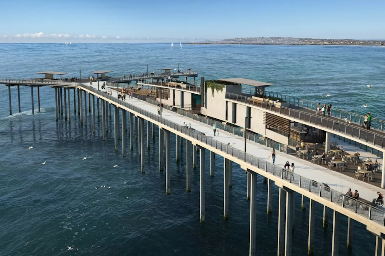 City unveils refined design for Ocean Beach Pier replacement