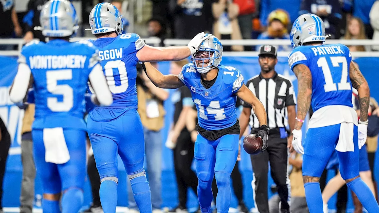 Detroit Lions' Amon-Ra St. Brown Extends Touchdown Streak To Five Games