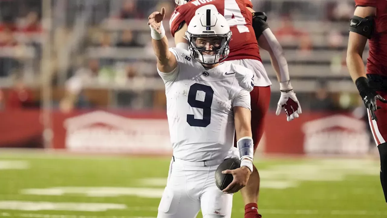 Penn State Football: Penn State Loses QB Drew Allar, Beats Wisconsin ...