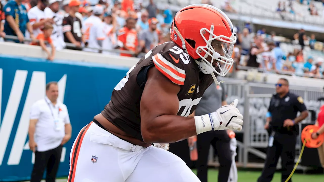 WATCH: Cleveland Browns' Myles Garrett Shows Up in Epic Halloween Costume