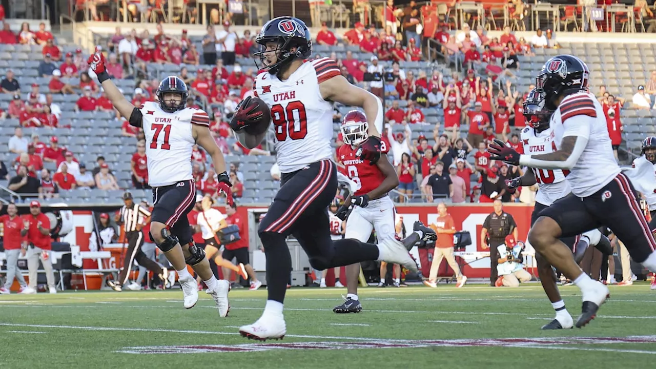 WATCH: Utah's Isaac Wilson 71-yard touchdown to Brant Kuithe vs. Houston