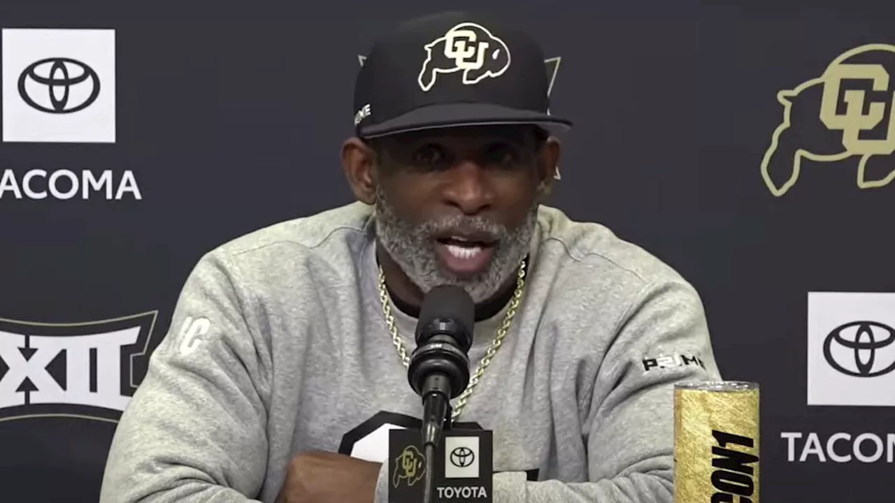 What Deion Sanders said after Colorado's win over Cincinnati