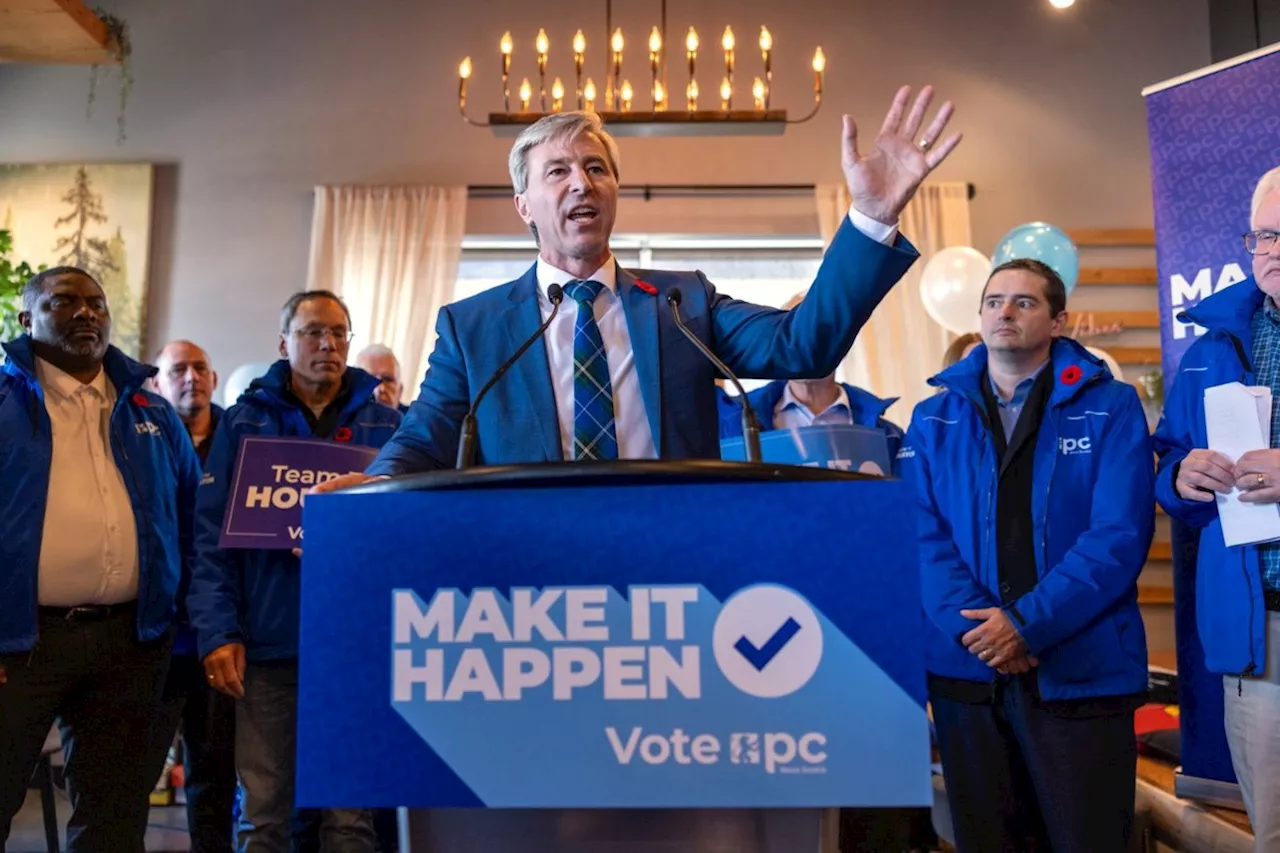 Nova Scotia premier dissolves legislature, calls snap election for Nov. 26