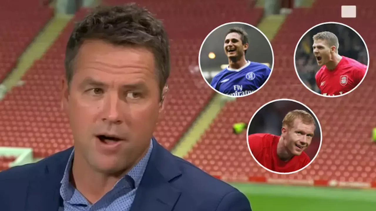 Michael Owen settles Paul Scholes, Steven Gerrard And Frank Lampard debate with incredible answer