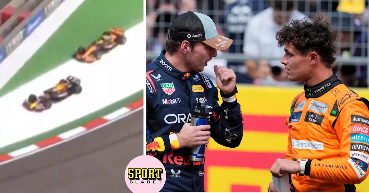 Norris ilska mot Verstappen: ”Den här killen är farlig”