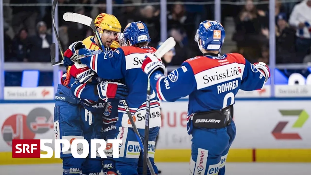 National League am Sonntag - Grant sichert dem ZSC doch noch den Sieg gegen Bern