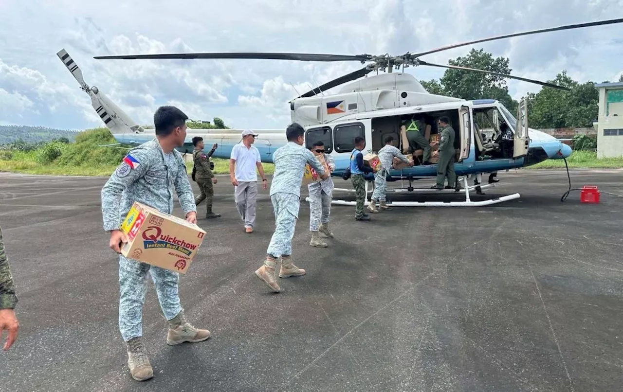 Malaysia and Singapore air assets arrive in the Philippines to aid storm Trami relief efforts