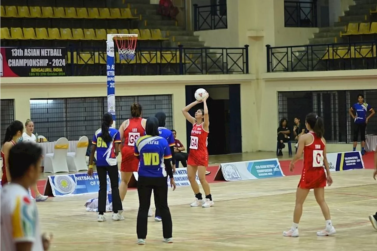 Singapore beat Malaysia 54-46 to reach Asian Netball Championship final