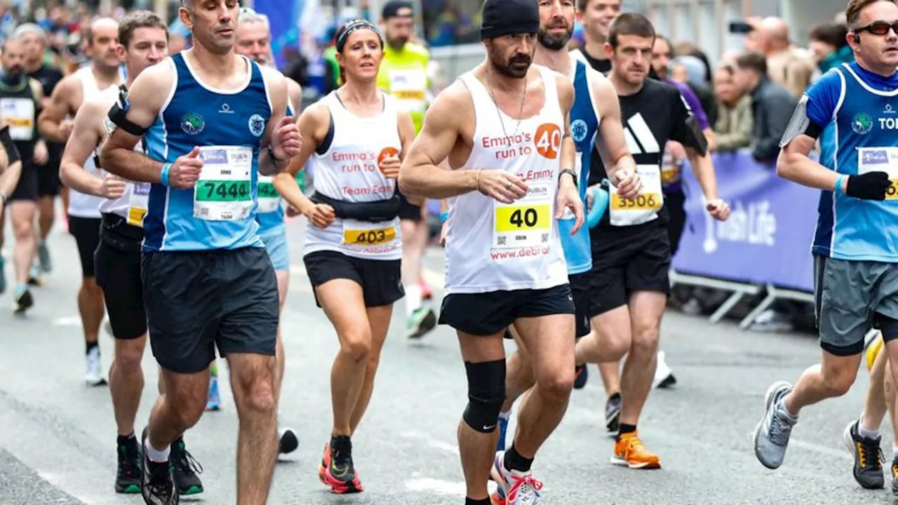 Spendenaktion: Für kranke Freundin: Colin Farrell läuft Marathon in Dublin