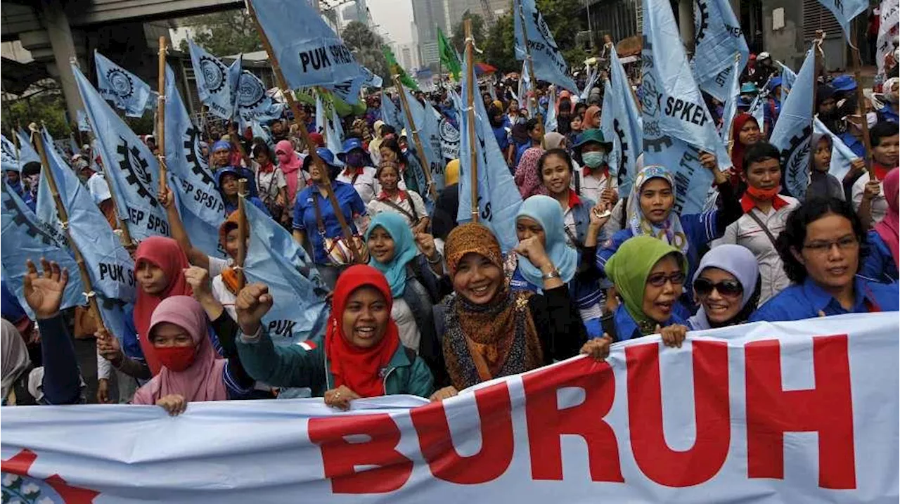 Tuntut Kenaikan Upah 8-10 Persen, Aksi Buruh Bakal Berlanjut Hingga Pertengahan November