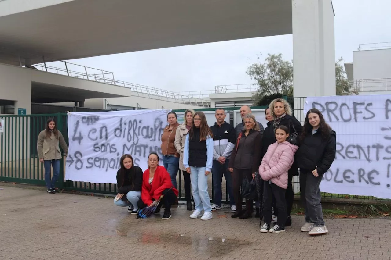 « Ma fille est sans cours de maths depuis la rentrée » : parents et enseignants mobilisés au collège de Saint-Loubès