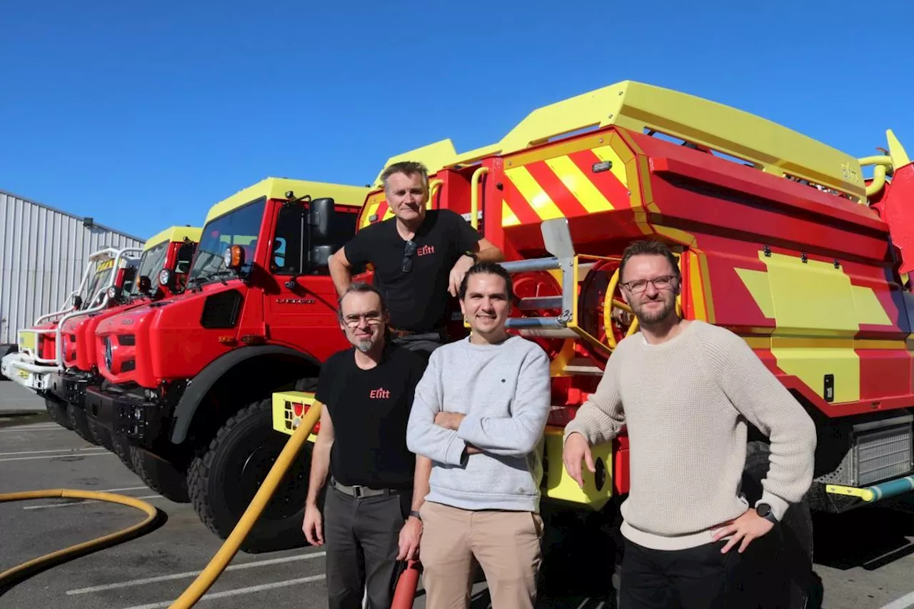 Secours en Gironde : le constructeur de camions de pompiers Elitt se déplace à Saint-André-de-Cubzac