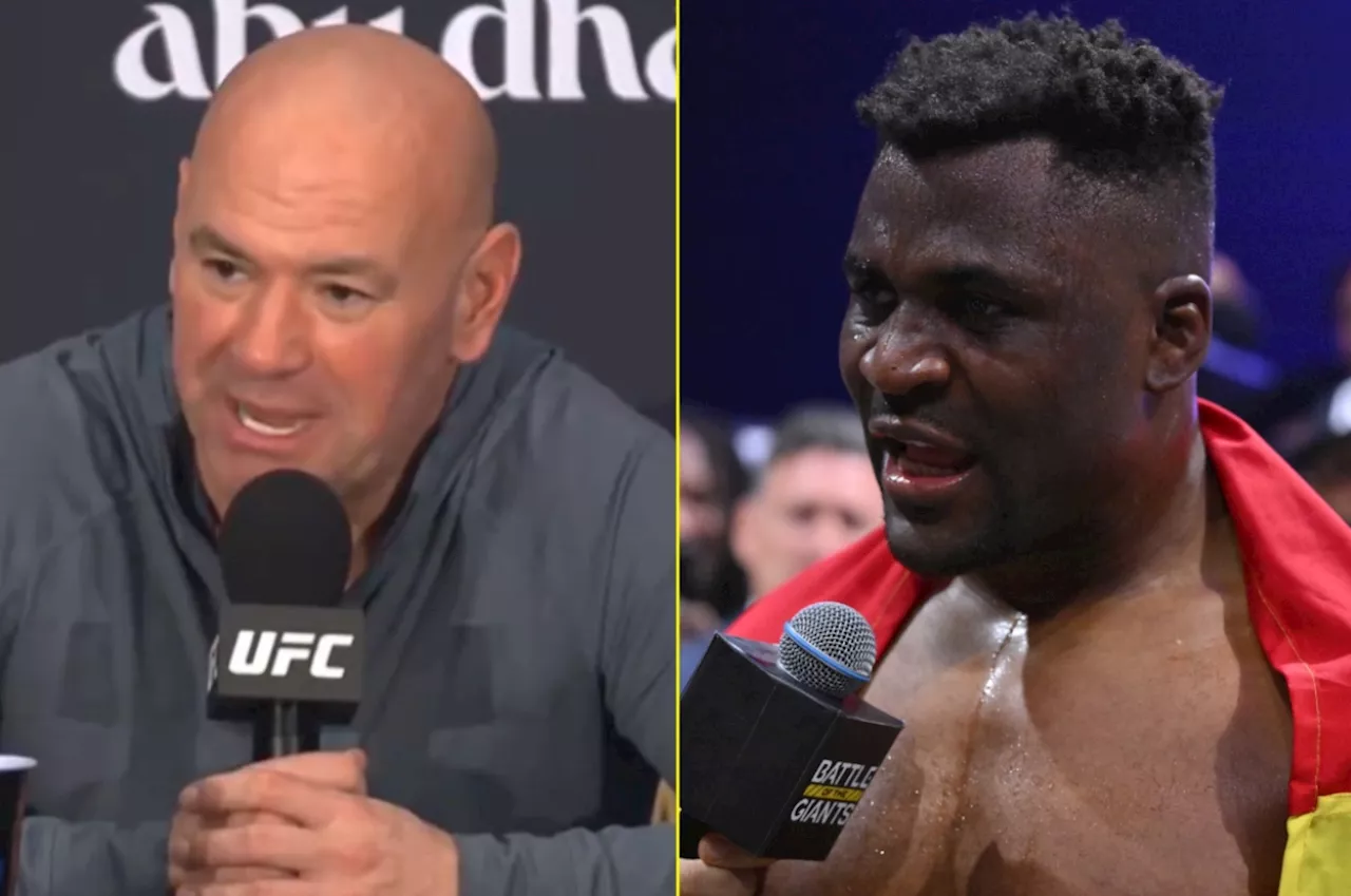 – Dana White rips into Francis Ngannou in explosive and astonishing rant after ‘bully...