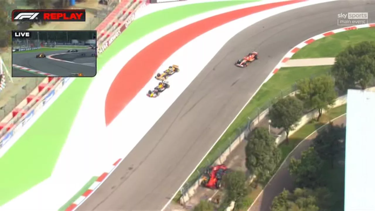 Max Verstappen given huge penalty after ‘dangerous’ Lando Norris collision as McLaren accused of ‘wh...