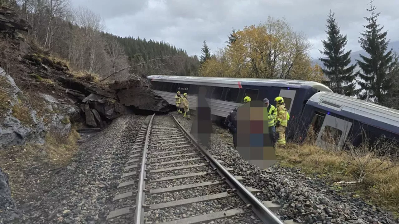 Togavsporing På Nordlandsbanen: Lokføreren Døde Og Flere Ble Skadet ...