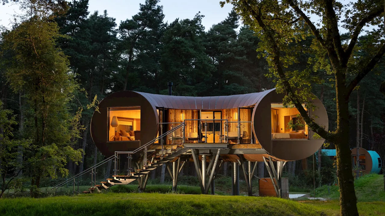 The picture-perfect UK treehouse that’s great for an autumn staycation – from the wine hamper to wil...