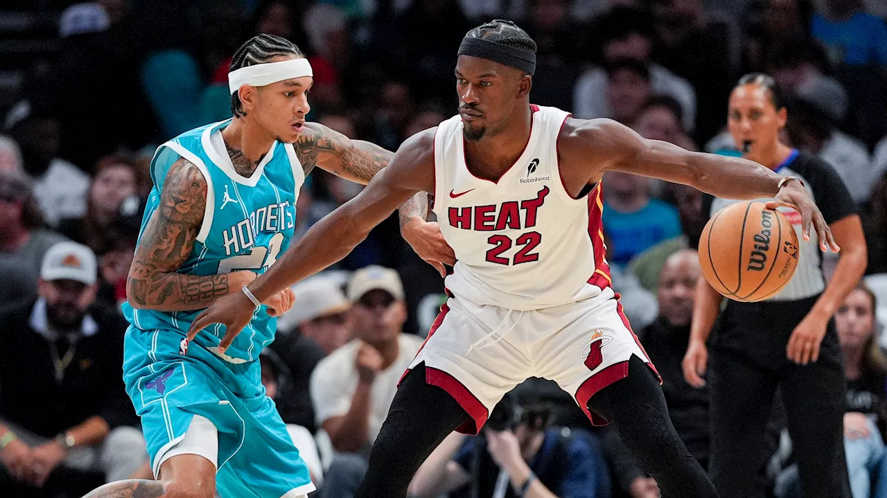 Butler dominates fourth quarter as Heat hold off pesky Hornets