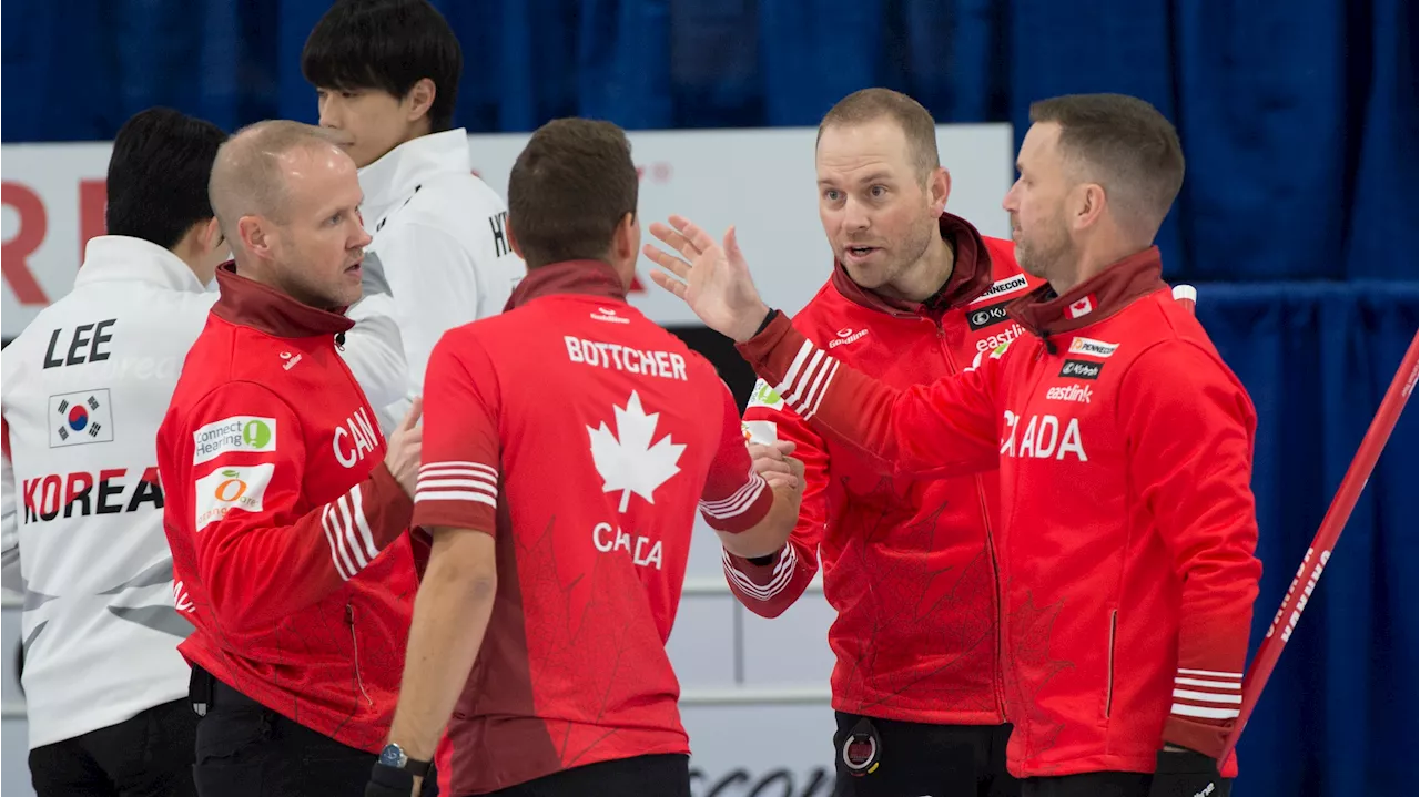 Gushue wins first game with Bottcher at Pan Continental