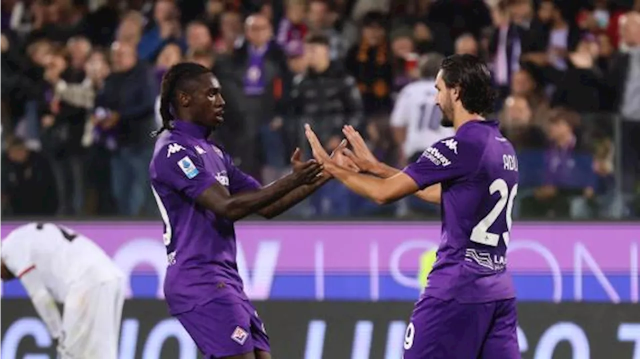 Beltran inventa, Kean lascia di stucco Svilar e firma l'1-0 della Fiorentina sulla Roma