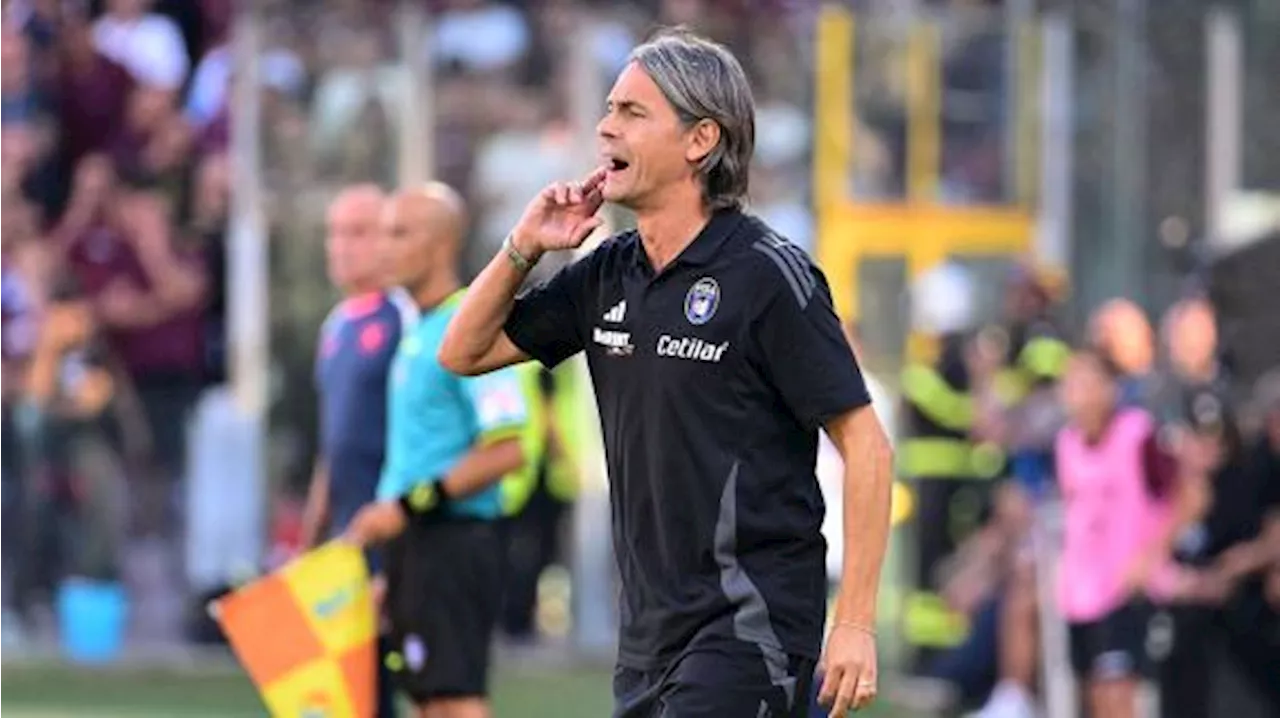Pisa, Inzaghi: 'Avremmo dovuto fare meglio, il Frosinone non merita la classifica che ha'