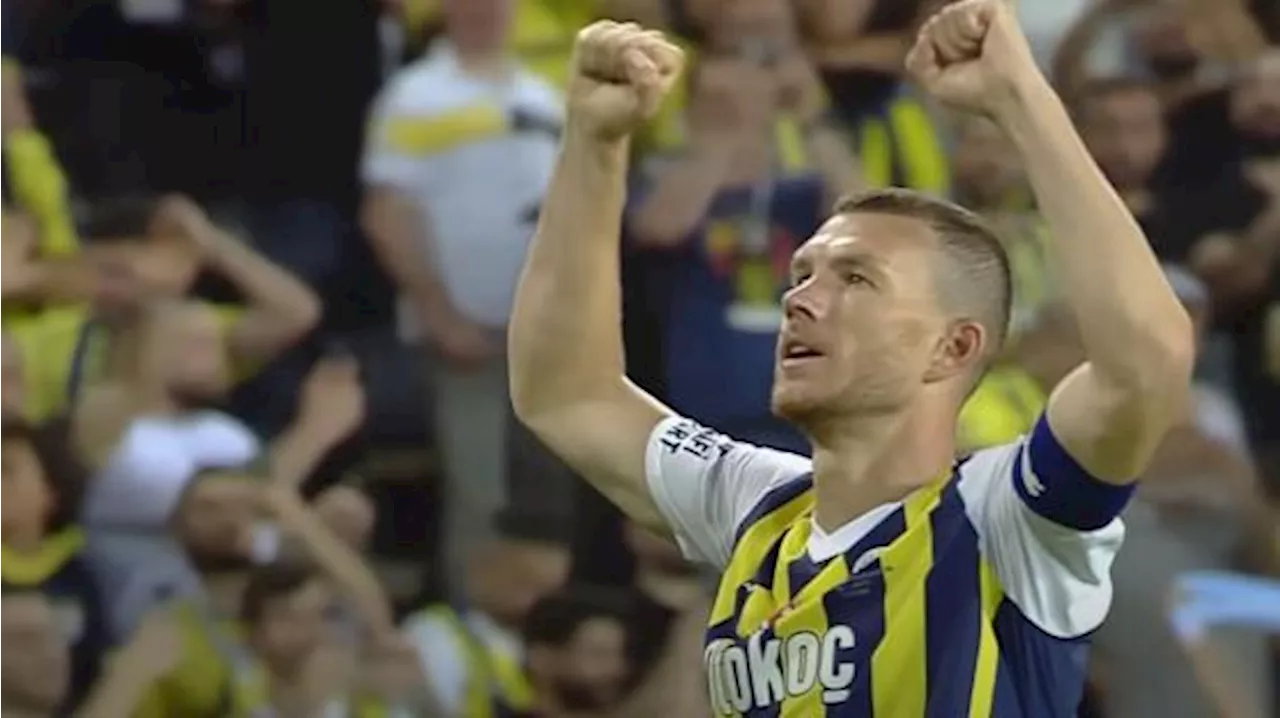 Super Lig, Dzeko trascina il Fenerbahce: Mourinho raggiunge il Besiktas al 3° posto