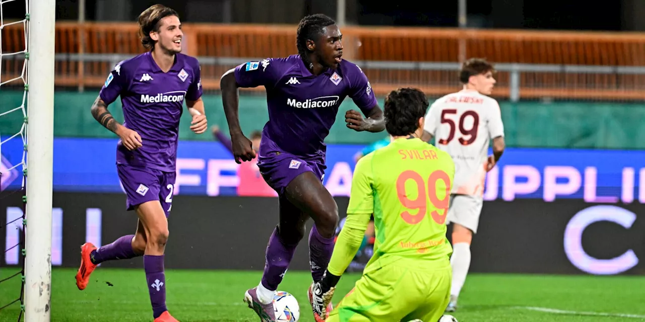 Roma e Juric umiliati al Franchi: cinquina Fiorentina, Kean scatenato!