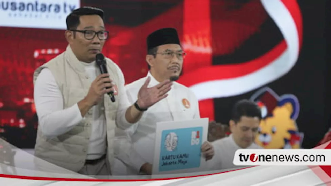 Debat Kedua Pilkada Jakarta 2024: Ini Tiga Cara Ridwan Kamil-Suswono Perkuat Ketahanan Pangan di Jakarta