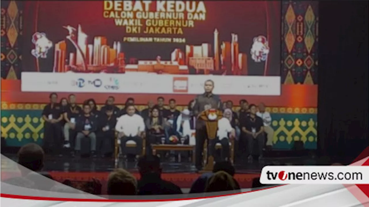 Tantangan Akses Bahan Pangan Murah, 3 Cawagub Jakarta Beberkan Siasatnya di Debat Pilkada 2024