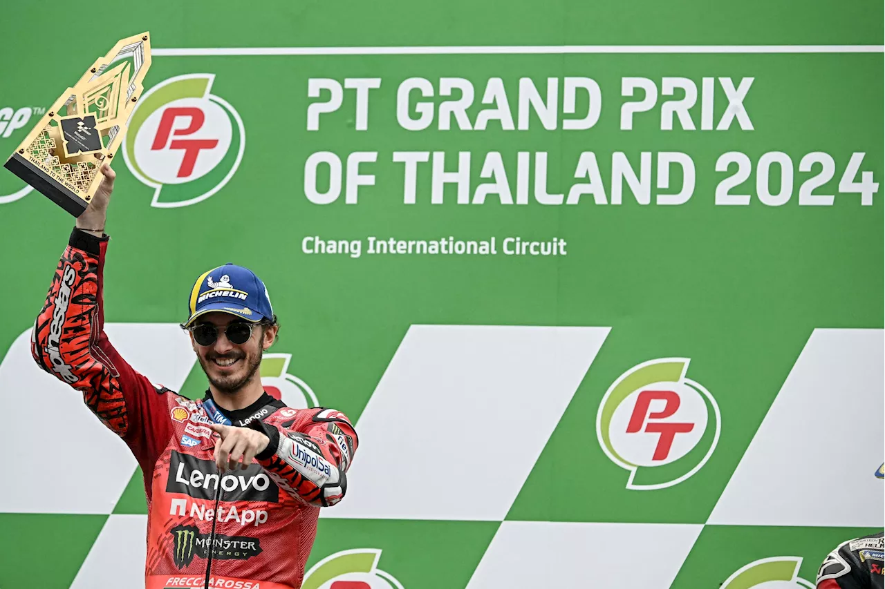 Bagnaia takluk GP Thailand