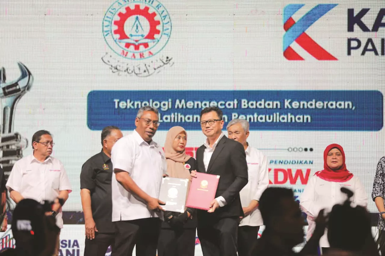 Sime Kansai Paints bantu transformasi pelajar TVET